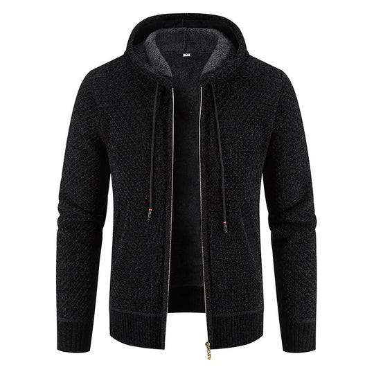 Herren Strickjacke Mit Futter Für Wintertage