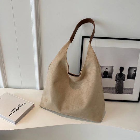 Schlichte Hobo Tasche für Damen