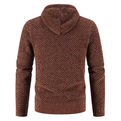 Herren Strickjacke Mit Futter Für Wintertage