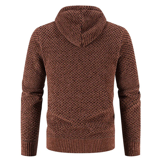 Herren Strickjacke Mit Futter Für Wintertage