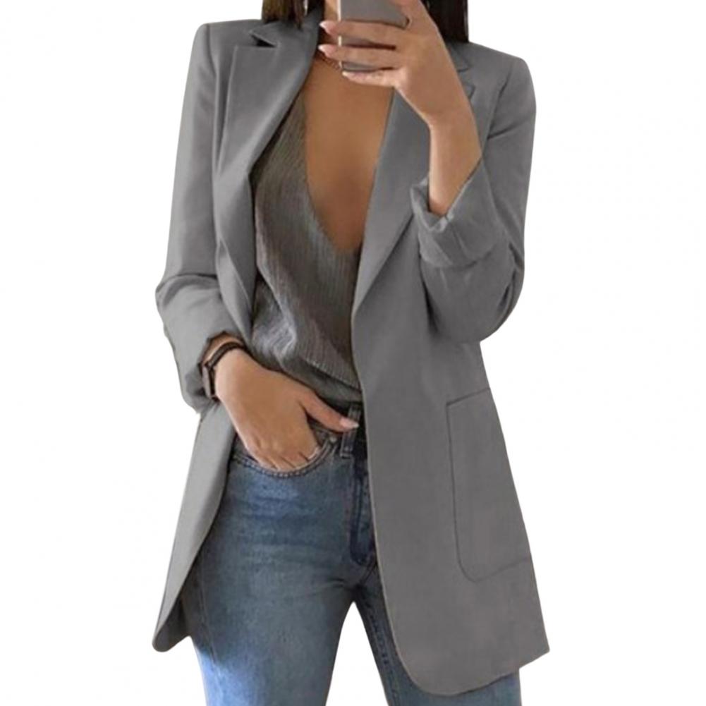 Damen Blazer Formell Für Arbeit