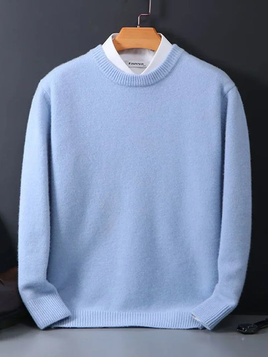 Herren Kaschmirpullover Mit Klassischem Design