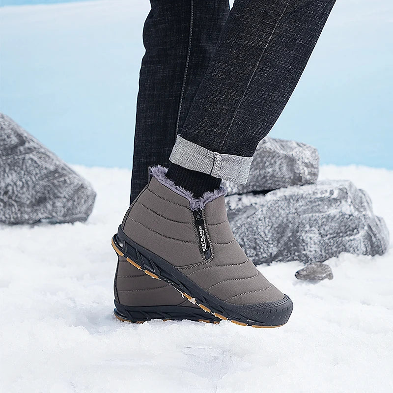 Unisex Winterstiefel Wasserdicht Mit Isoliertem Design