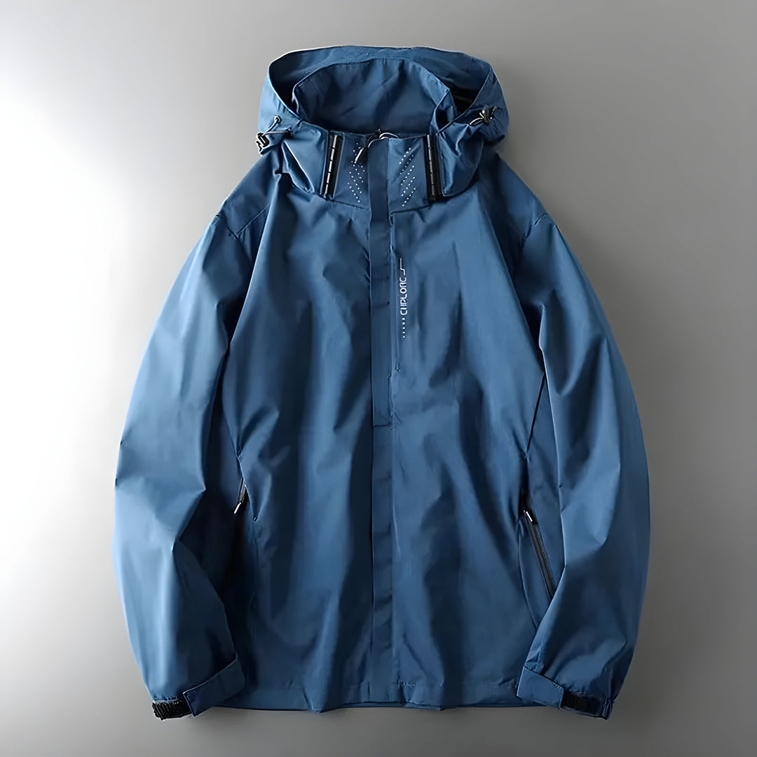 Herren Windbreaker Mit Wetterfestem Design