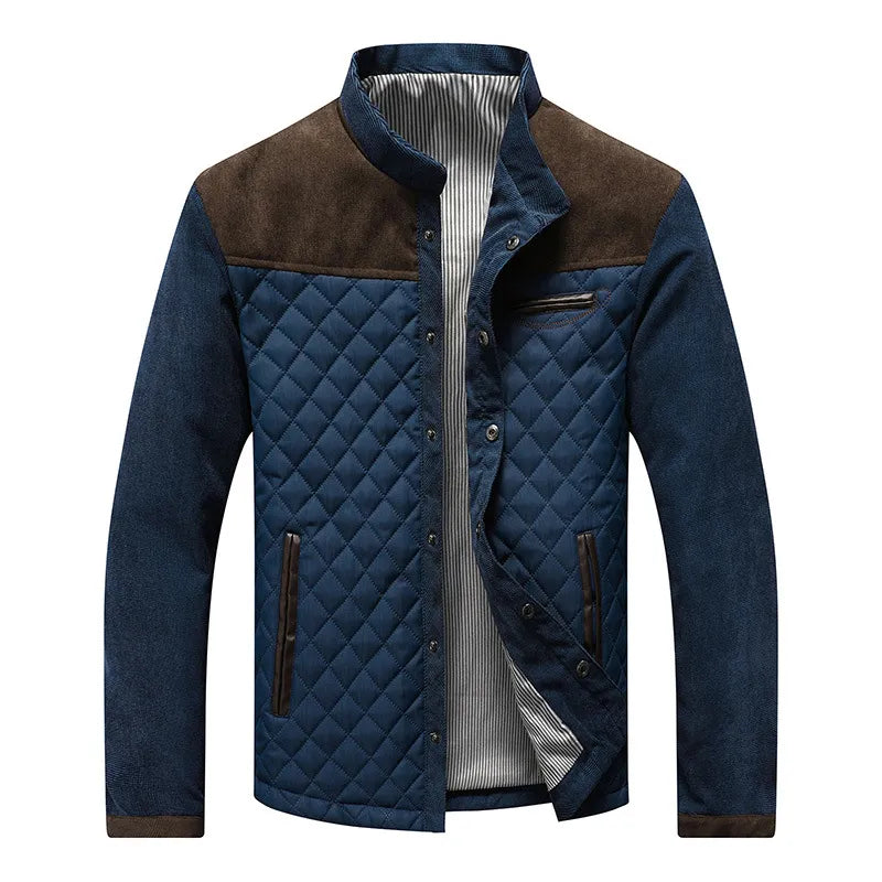 Herren Steppjacke Übergangsjacke Mit Klassischem Design