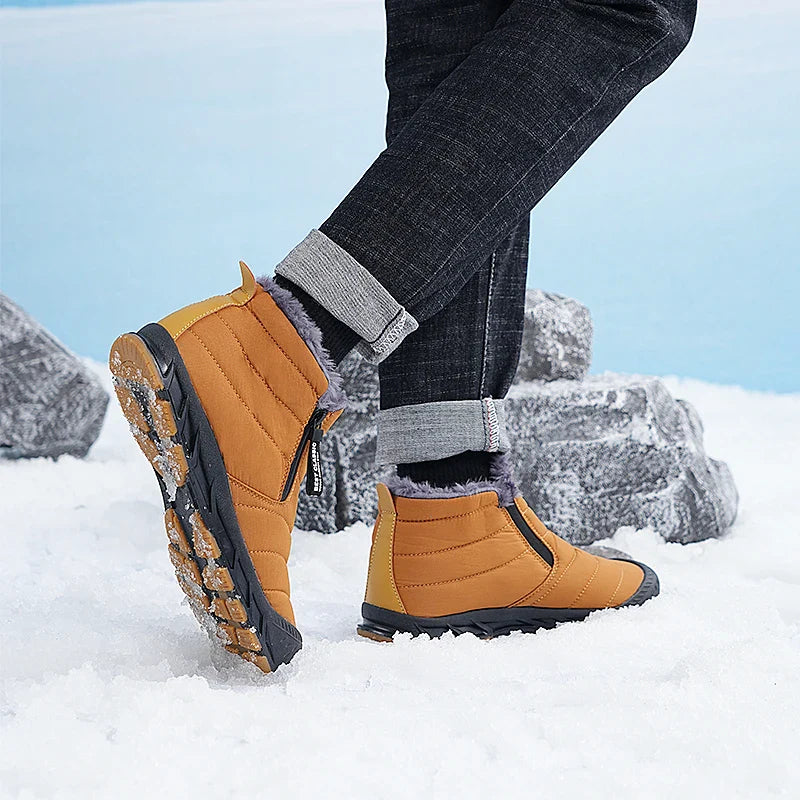Unisex Winterstiefel Wasserdicht Mit Isoliertem Design