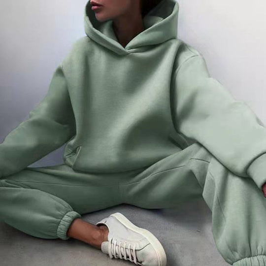 Damen Jogging Set Mit Pullover Und Hose
