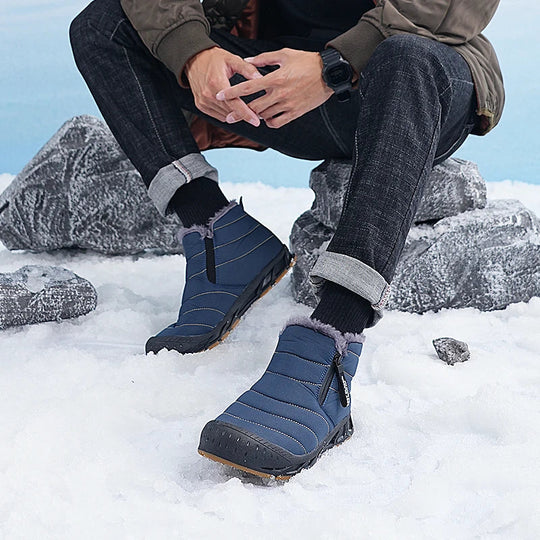 Unisex Winterstiefel Wasserdicht Mit Isoliertem Design