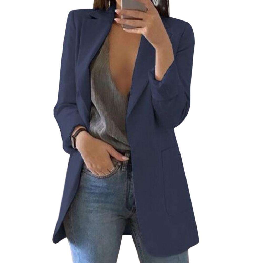 Damen Blazer Formell Für Arbeit