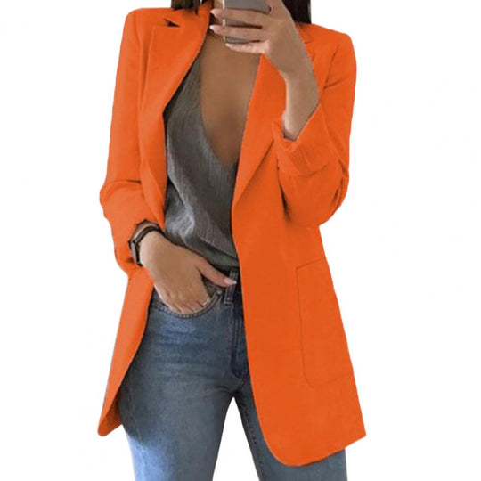 Damen Blazer Formell Für Arbeit