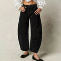 Damen Weite Jeans Im Lässigen Stil