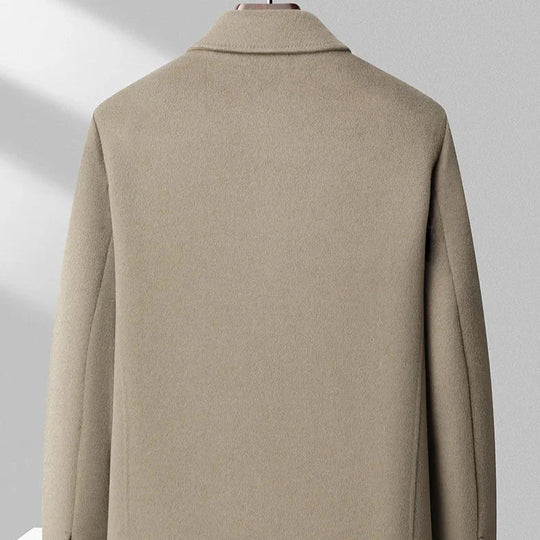 Herren Wolljacke Mit Klassischem Schnitt