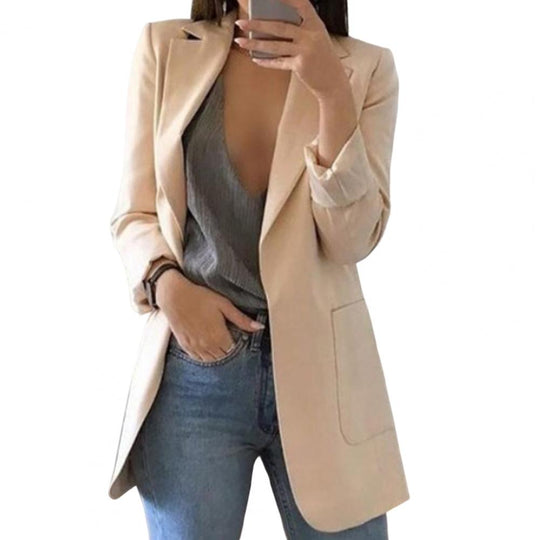 Damen Blazer Formell Für Arbeit