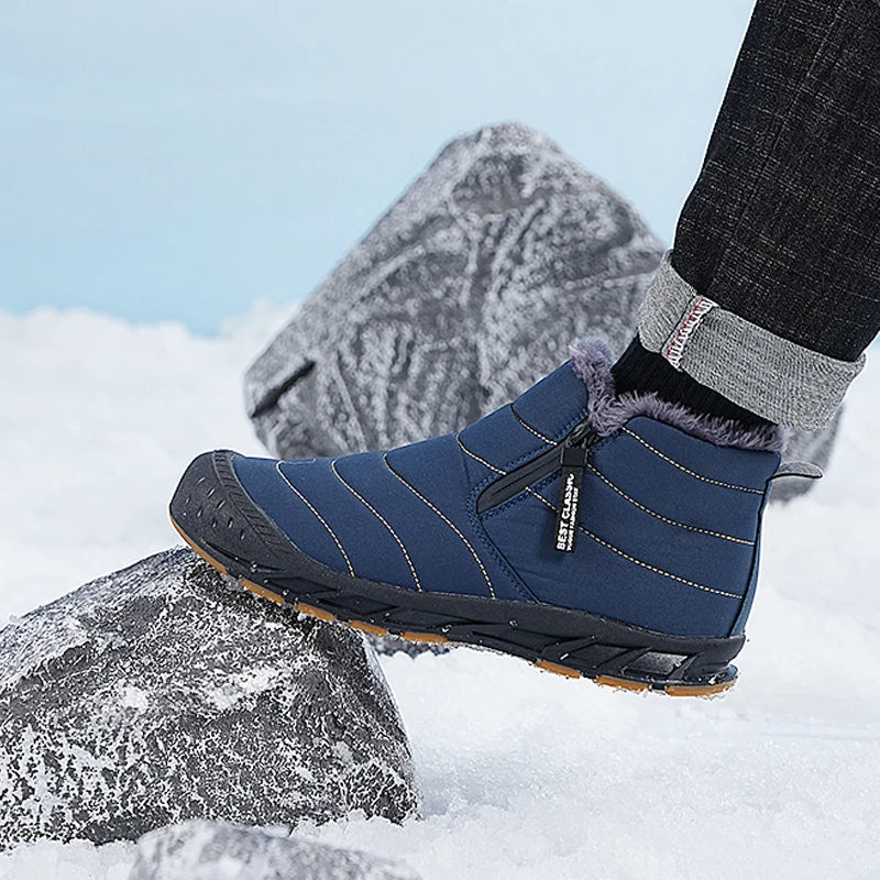 Unisex Winterstiefel Wasserdicht Mit Isoliertem Design