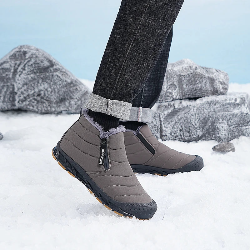 Unisex Winterstiefel Wasserdicht Mit Isoliertem Design
