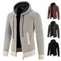Herren Strickjacke Mit Futter Für Wintertage