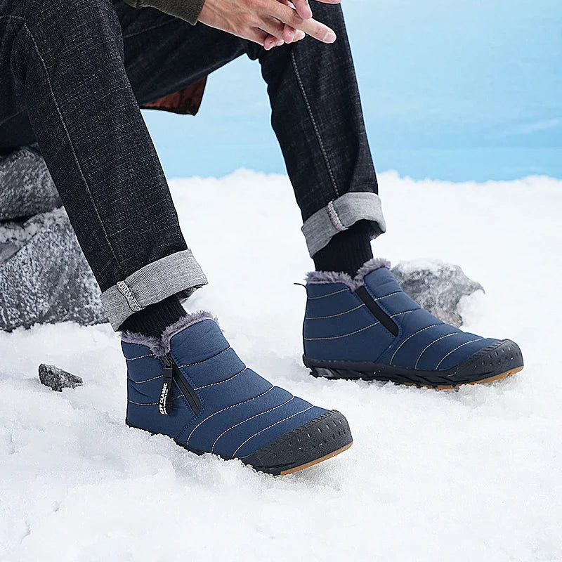 Unisex Winterstiefel Wasserdicht Mit Isoliertem Design