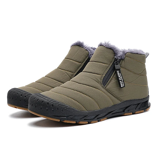 Unisex Winterstiefel Wasserdicht Mit Isoliertem Design