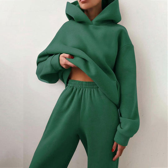 Damen Jogging Set Mit Pullover Und Hose