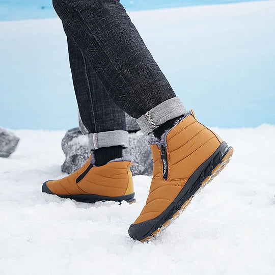 Unisex Winterstiefel Wasserdicht Mit Isoliertem Design