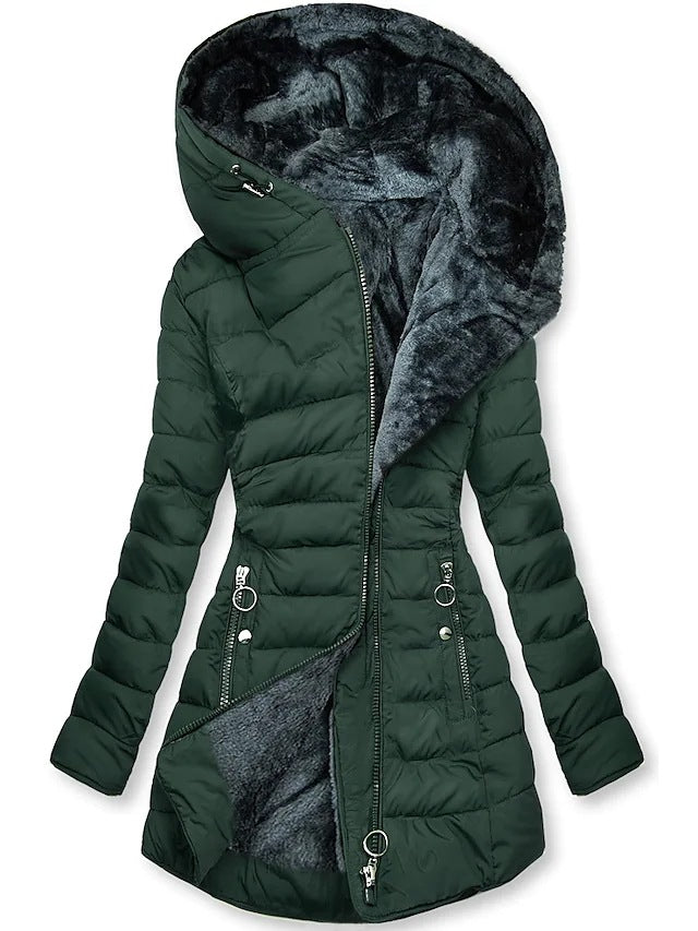 Damen Mantel Mit Lässigem Schnitt