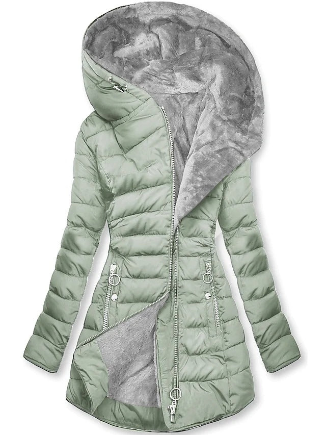 Damen Mantel Mit Lässigem Schnitt