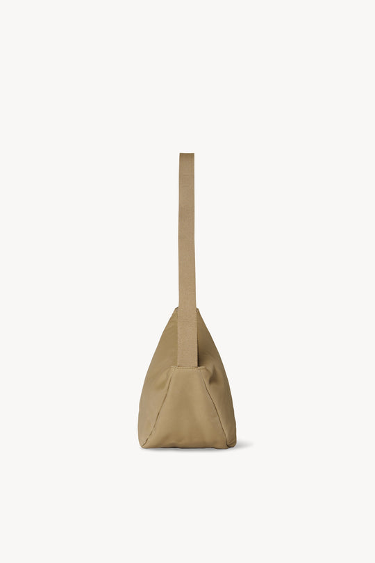 Minimalistische Schultertasche im Halbmond-Design für Damen
