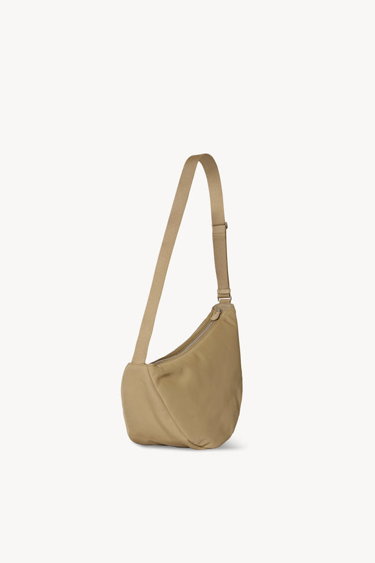 Minimalistische Schultertasche im Halbmond-Design für Damen