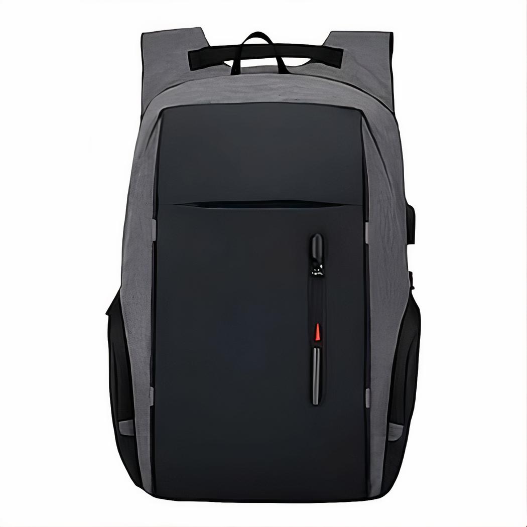 Wasserabweisender USB-Lade-Rucksack für Herren