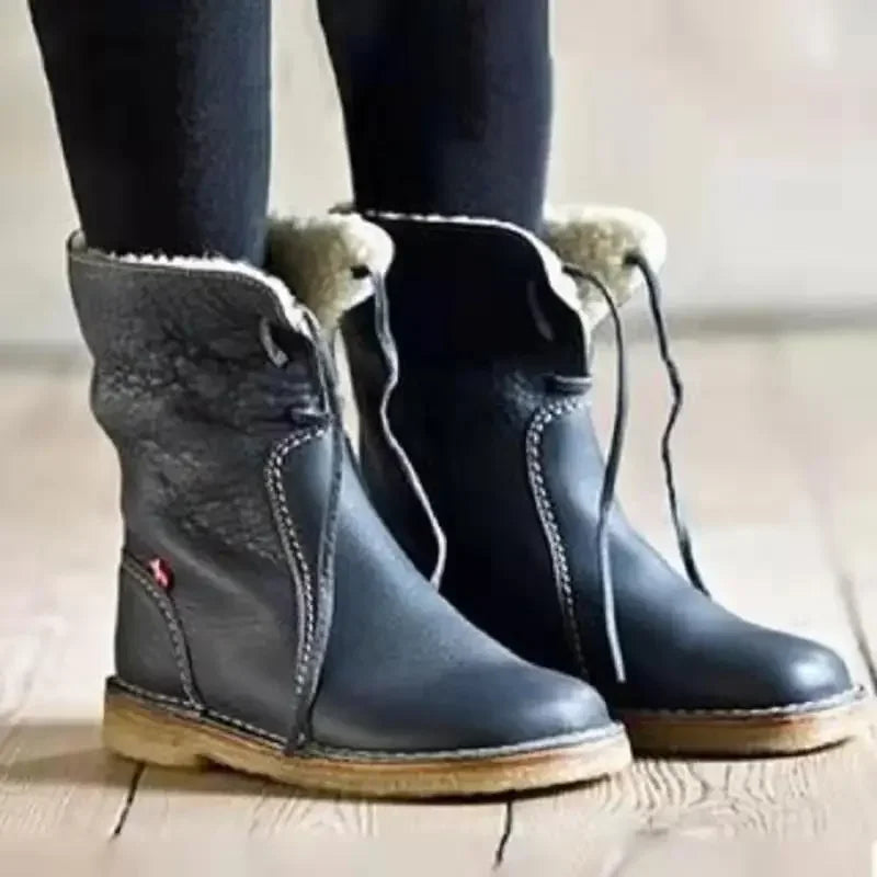 Damen Stiefel Mit Warmem Innenfutter