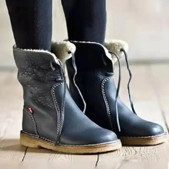 Damen Stiefel Mit Warmem Innenfutter