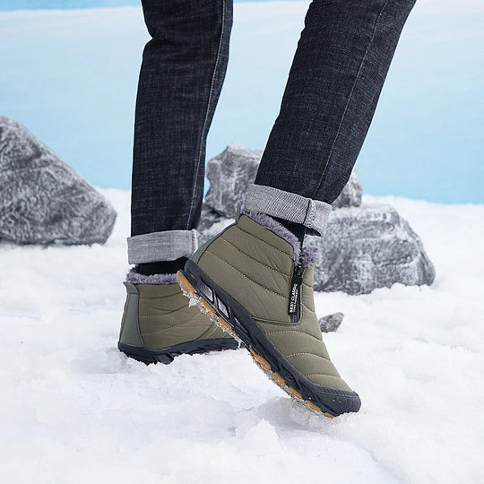 Unisex Winterstiefel Wasserdicht Mit Isoliertem Design