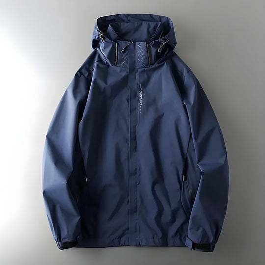 Herren Windbreaker Mit Wetterfestem Design