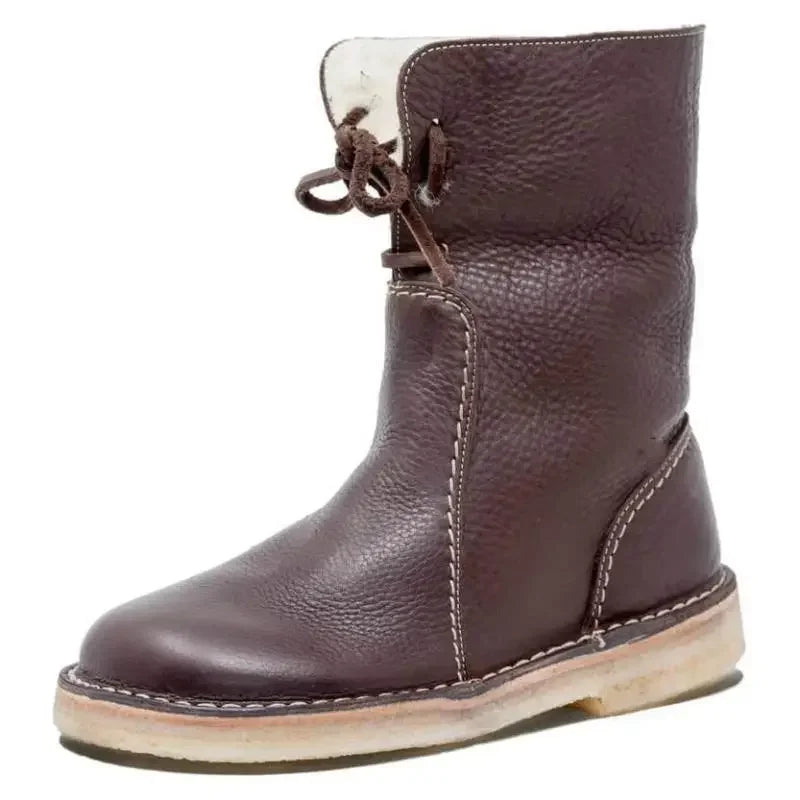 Damen Stiefel Mit Warmem Innenfutter