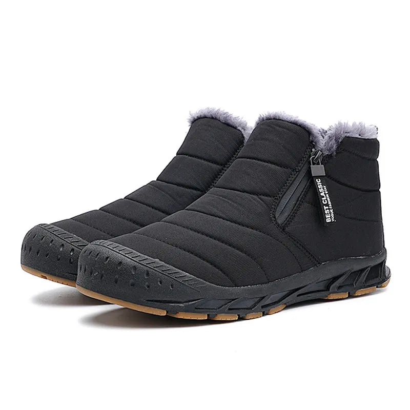 Unisex Winterstiefel Wasserdicht Mit Isoliertem Design