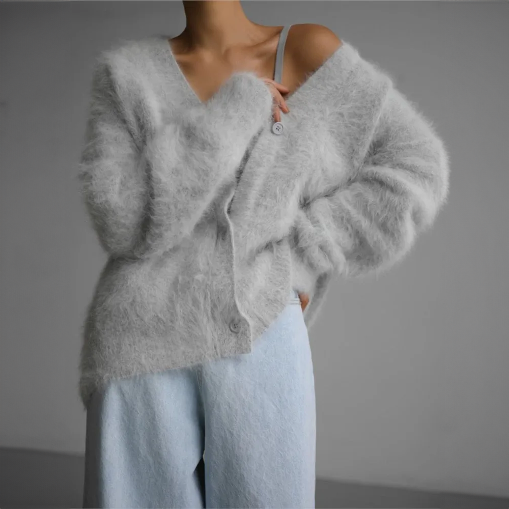 Damen Herbst Winter Pullover Mit Lockerem Schnitt