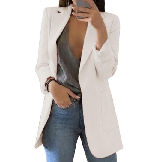 Damen Blazer Formell Für Arbeit