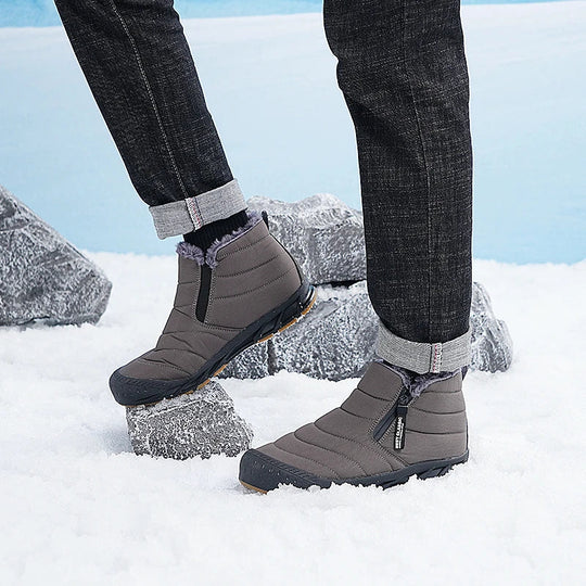 Unisex Winterstiefel Wasserdicht Mit Isoliertem Design
