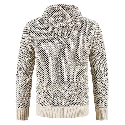 Herren Strickjacke Mit Futter Für Wintertage