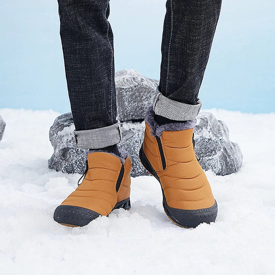 Unisex Winterstiefel Wasserdicht Mit Isoliertem Design