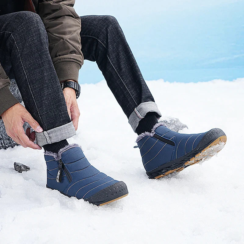 Unisex Winterstiefel Wasserdicht Mit Isoliertem Design