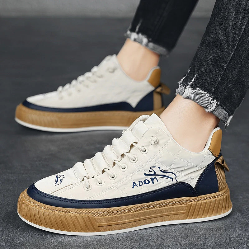 Herren Sneaker Mit Klassischem Design Und Rutschfester Sohle