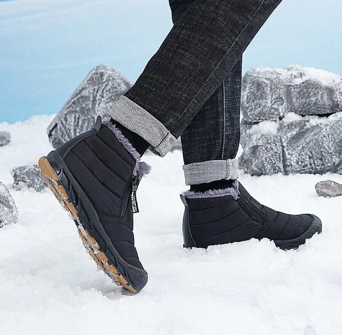 Unisex Winterstiefel Wasserdicht Mit Isoliertem Design