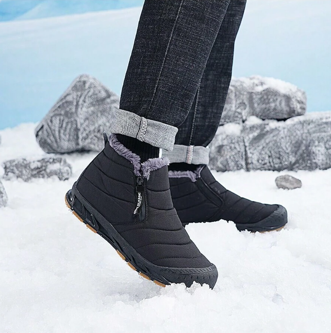 Unisex Winterstiefel Wasserdicht Mit Isoliertem Design