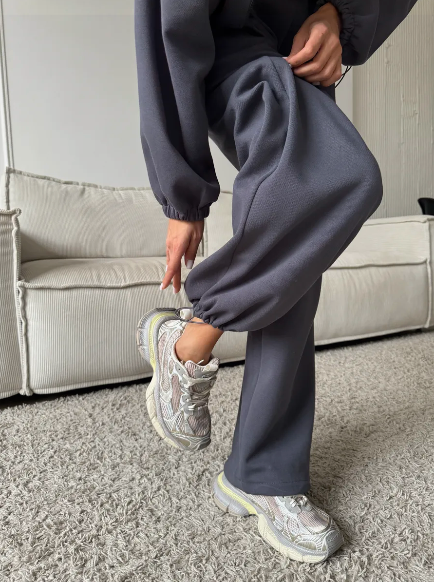 Damen Freizeit Set Urban Fit Mit Hoodie Und Hose