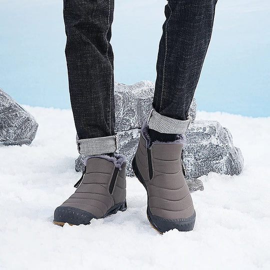 Unisex Winterstiefel Wasserdicht Mit Isoliertem Design