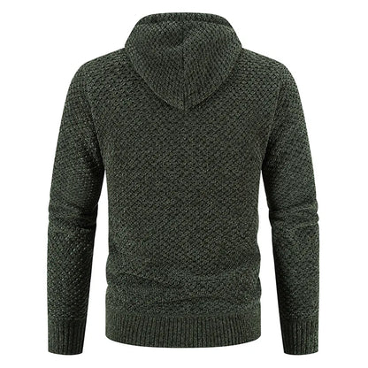 Herren Strickjacke Mit Futter Für Wintertage