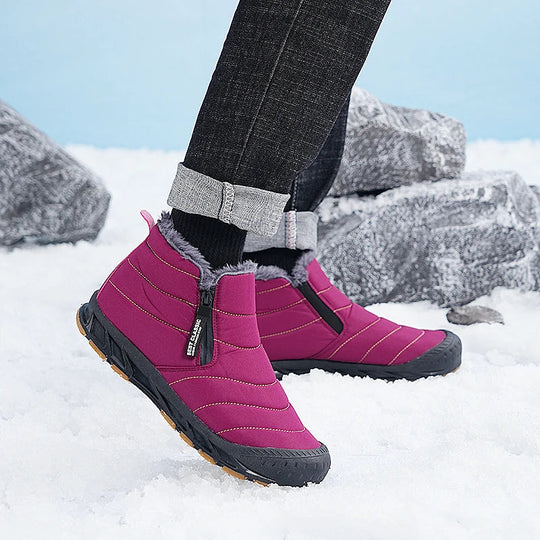 Unisex Winterstiefel Wasserdicht Mit Isoliertem Design