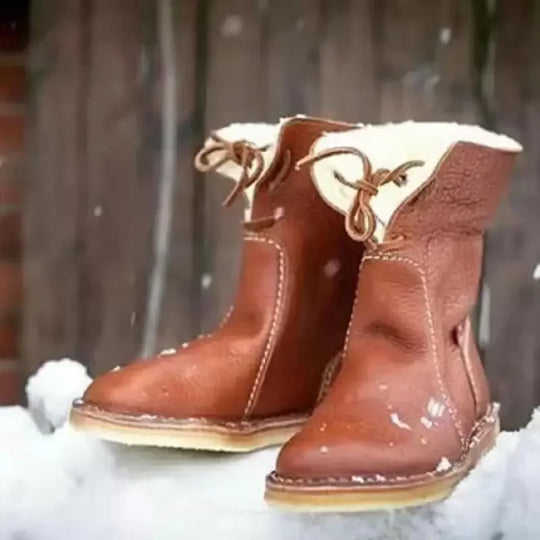 Damen Stiefel Mit Warmem Innenfutter