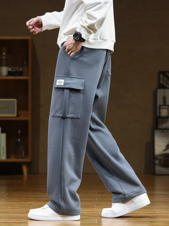Herren Cargo Sweatpants Mit Praktischen Taschen